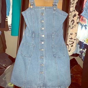 Small denim dress